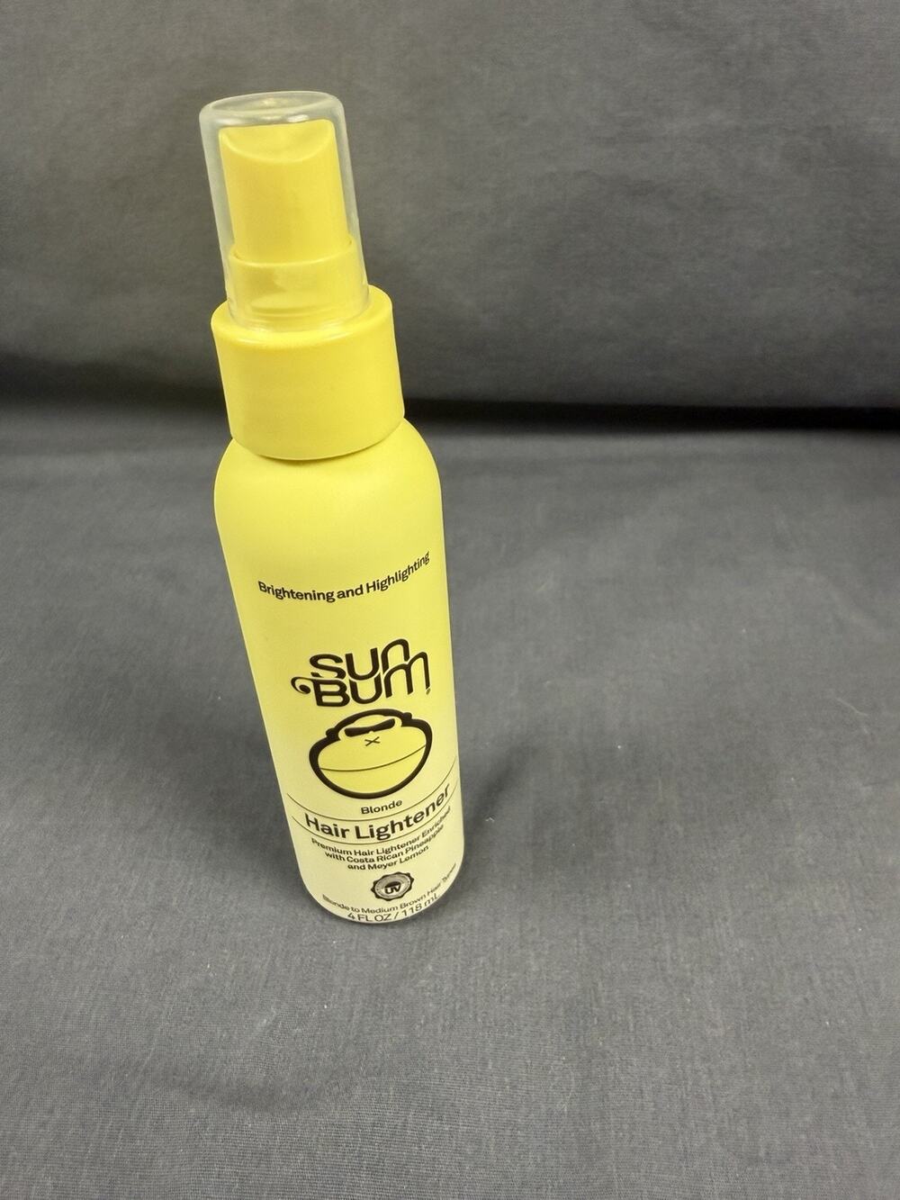 Sun Bum Blonde Premium Hair Lightener 4oz for Blonde to Medium Brown Hair